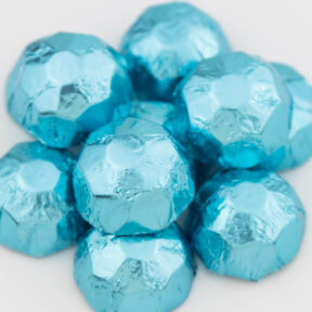 ice blue chocolate diamonds