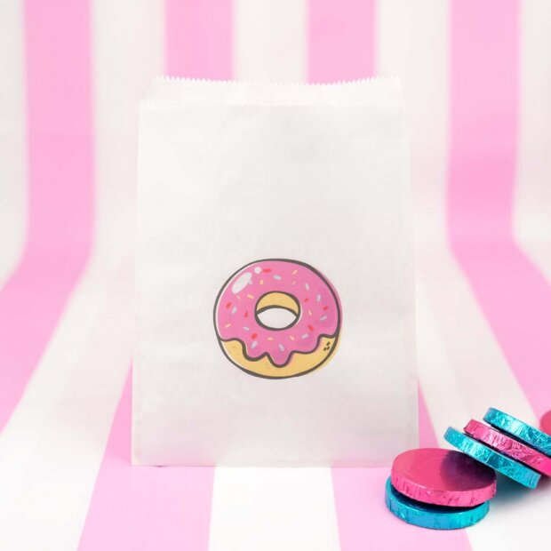 Delicous Donut Cake Bags