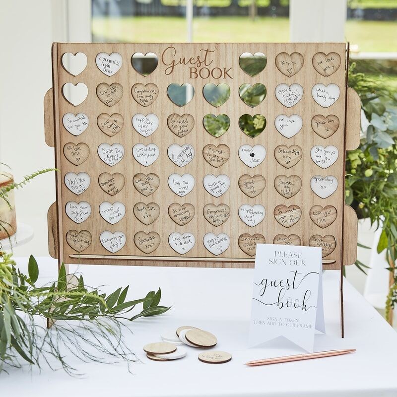 Connect Four Guest Book