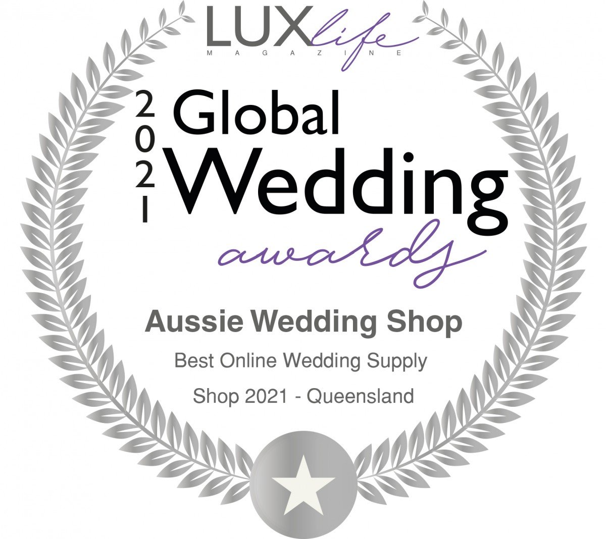 lux life 2021 global wedding award