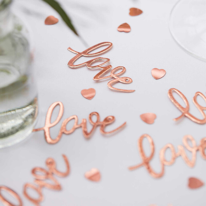Love Table Wedding Confetti